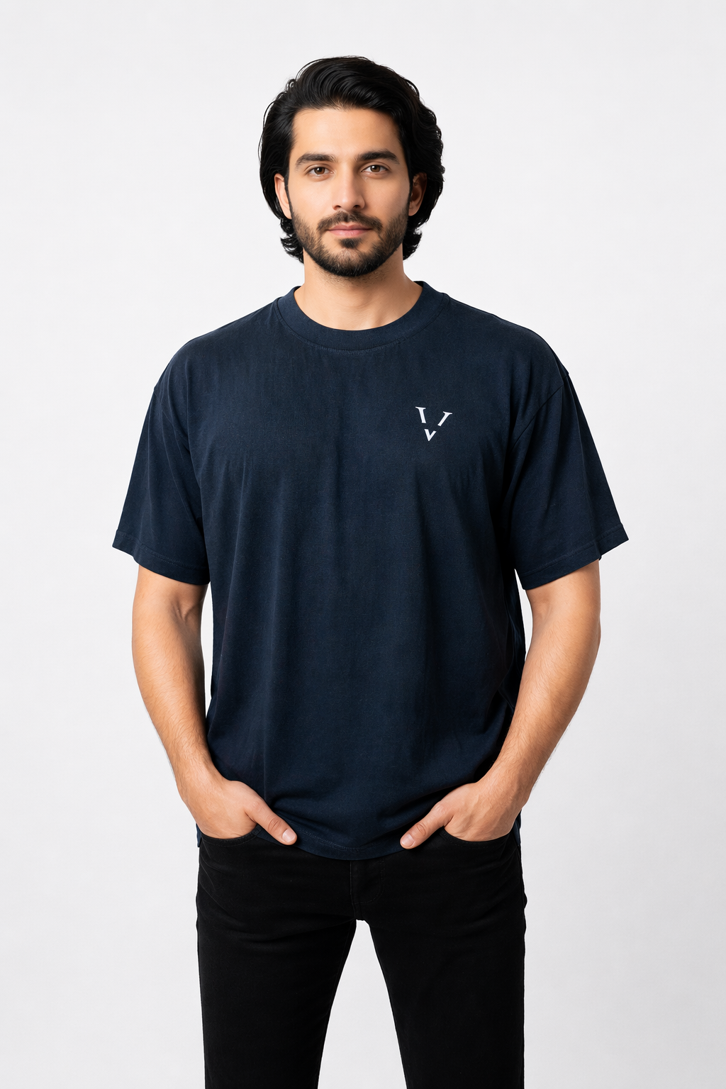 Boxy Fit Shirt (Black)
