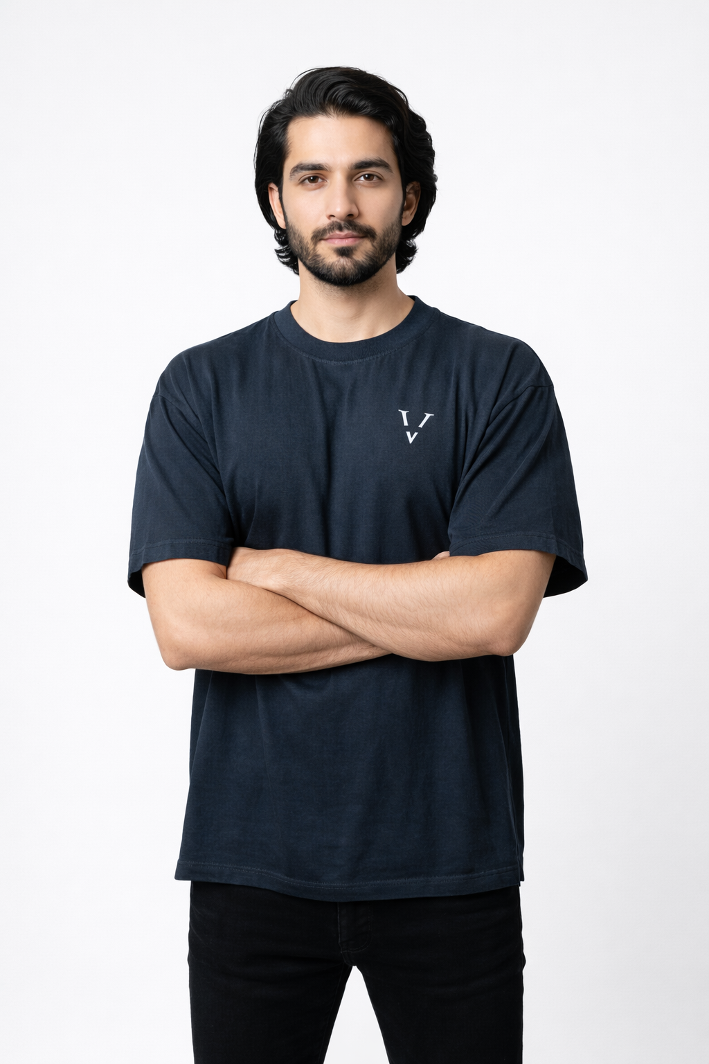 Boxy Fit Shirt (Black)