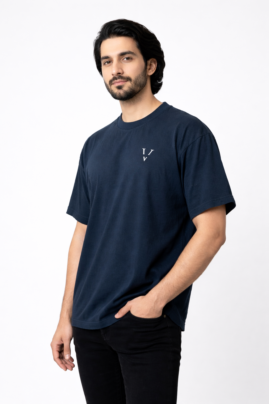 Boxy Fit Shirt (Black)